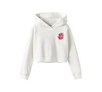 NAME IT Niñas Nkfkory LS Crop RLX SWE WH BRU PS Noos, Cloud Dancer, 146-152