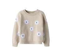 NAME IT Niñas Nmfleia LS Knit, Beige, 98