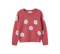 NAME IT Niñas Nmfleia LS Knit, Rapture Rose, 116