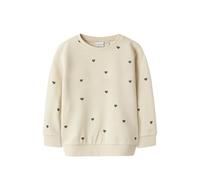 NAME IT Niñas Nmfvalba LS Sweat UNB Noos, Summer Sand, 122-128