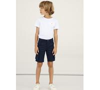 NAME IT Niños Pantalones Cortos Cargo Casuales Pantalones Chinos Twill Denim
