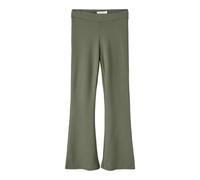 Name IT NKFFRIKKALI Bootcut Pant Noos, Pantalón de Tela Niñas, Deep Lichen Green,