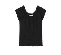 NAME IT Nkfhalisse SS - Camiseta de Manga Corta para niña, Negro, 116