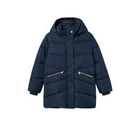 Name IT NKFMEMO Jacket Long TB, Chaqueta Acolchada Niñas, Dark Sapphire, 146