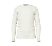 NAME IT NKFNAKAL LS Short Top Noos, Camisa Manga Larga Niñas, Bright White,