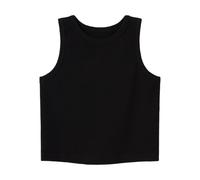 NAME IT NKFNAKAL SL Crop Top Noos Camiseta de Tirantes Anchos, Black, 116 para Niñas