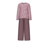NAME IT NKFNIGHTSET Mauve Flower Loose Rib Noos, Conjunto de Ropa de Dormir Niñas, Mauve Shadows,