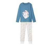 NAME IT Nkfnightset Real Unicorn Noos Juego de Pijama (Pack de 2) para Niñas