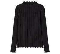 Name It Camiseta de manga larga Nkfnoline Slim Noos 9-10A Negro
