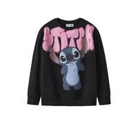 NAME IT Nkfodimi Stitch RLX Sweat BRU Wdi, Negro, 116