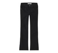 Name IT NKFPOLLY Skinny Boot Jeans 1142-AU Noos, Vaqueros Ajustados Niñas, Black Denim,
