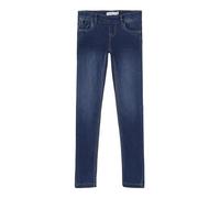 NAME IT Nkfpolly Skinny Dnm Legging 1182-to Noos Vaqueros Niñas, Dark Blue Denim, 152