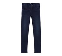 NAME IT Nkfpolly Skinny Jeans 1212-tx Noos Pantaln, Dark Blue Denim, 104 para Niñas