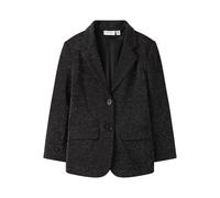 NAME IT Nkfrading Blazer, Negro, 128 para Niñas