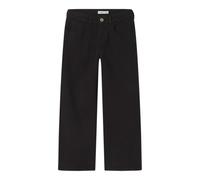 NAME IT Nkfrose Ax-5505 BF - Pantalón de Sarga Ancha, Negro, 122