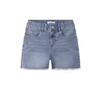 NAME IT Nkfrose Hw Mom Dnm Shorts 8222-ya Noos Pantalones cortos, Niñas, Medium Blue Denim, 158