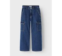 Name it Nkfrose Hw Wide Cargo Jeans 6190-Bs Noos 8A Azul