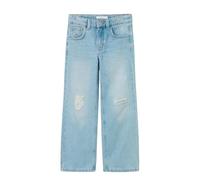 NAME IT Nkfrose HW Wide Vaqueros 1411-te Vaqueros Niñas, Light Blue Denim, 134