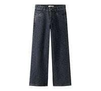 NAME IT Nkfrose Wide Rhine Jeans 2424-Im S, Dark Midnight Denim, 140