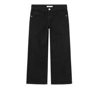 NAME IT NKFROSE Wide TWI Pant 1115-TP Noos, Pantalón de Tela Niñas, Black,