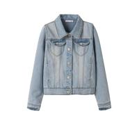 NAME IT Nkfstar Dnm Jacket 2210-sr Noos, Chaqueta, Niños, Light Blue Denim, 128
