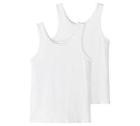 NAME IT Nkfuu Tank Top 2P Noos Camiseta, Bright White, 158/164 para Niñas