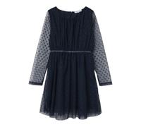 NAME IT NKFVABOS LS Dress Noos, Conjunto de Ropa de Dormir Niñas, Dark Sapphire,