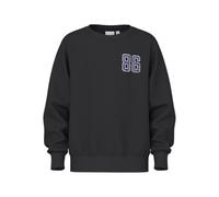 NAME IT Nkfvenus LS Nreg Sweat BRU, Negro, 122-128
