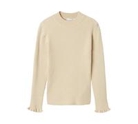NAME IT NKFVIANNA LS Slim Knit, Suéter Tejido Niñas, Summer Sand,