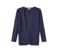 Name IT Nkfvicti LS Knit Card L Noos Suter Pulver Niñas, Dark Sapphire, 134