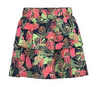 NAME IT Nkfvinaya Skirt FFF Noos Falda de Verano, Zafiro Oscuro/Estampado: Tropical, 8 años para Niñas