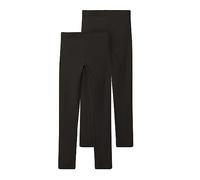 NAME IT Nkfvivian 2p Legging L Noos Mallas Niñas, Black/Pack:packed With Black, 134-140