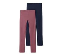 NAME IT Nkfvivian 2p Legging L Noos Mallas Niñas, Deco Rose/Pack:packed With Dark Sapphire, 146