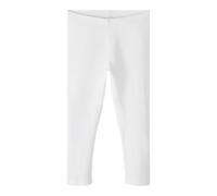 NAME IT Nkfvivian Capri Legging FF Noos Leggings, Bright White, 110 para Niñas