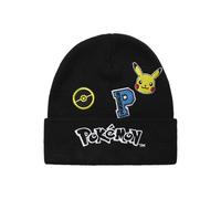 NAME IT Nkmjehudi Pokemon Knithat Sky, Negro, 52-53 para Niños