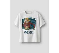 NAME IT Niños Nkmjob Onepiece Nreg SS Top Noos Vde, Blanco Brillante, 122-128