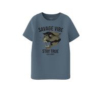 NAME IT NKMKENDJO SS Top PB Camiseta, Bluefin, 122-128 para Niños