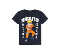 NAME IT NKMMACAR Naruto SS Top Noos Sky Camiseta, Dark Sapphire, 158-164 para Niños