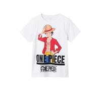 NAME IT Nkmnate Onepiece SS Top Box Noos VDE Camiseta, Blanco Brillante, 170-176 para Niños