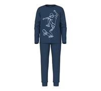 NAME IT Nkmnightset Titan Skater Noos - Conjunto de esquí para niño, Gris, 158-164