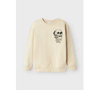 Name it Nkmnomster Ls Nreg Sweat Bru 7A - 8A Beige