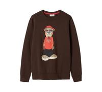 NAME IT NKMOKLOKKEN LS Sweat BRU Box, Sudadera Niños, Bracken,