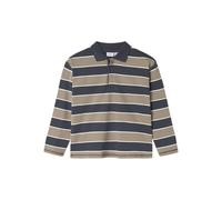 NAME IT Nkmollie LS RLX Stripe Polo BF, Cashew Roasted, 134-140 para Niños