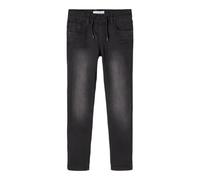 NAME IT Nkmrobin Dnmthayers 7452 Swe Pant Noos Pantaln Deportivo, Black Denim, 140 cm para Niños