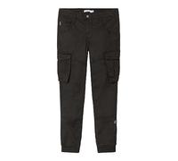 NAME IT Nkmryan Cargo R Twi Pant 2222-ba Noos, Pantalones Niños, Black, 140