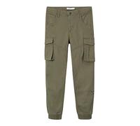 NAME IT Nkmryan Cargo R Twi Pant 2222-ba Noos, Pantalones Niños, Deep Lichen Green, 140