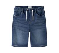 Name IT NKMRYAN Jogger DNM L Shorts 6300-TH Noos, Pantalones Cortos Niños, Dark Blue Denim, 104