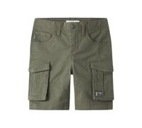 Name IT Nkmryan Reg TWI L Shorts 6776-ba Noos Pantalones Cortos Cargo Niños, Deep Lichen Green, 158