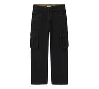 NAME IT Pantalones Vaqueros Nkmryan St Cargo 5910-Zd Noos, Black Denim, 164