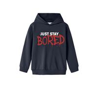 NAME IT Nkmsafe BOD Nreg Sweat WH BRU Box Sky, Azul Marino, 146-152
